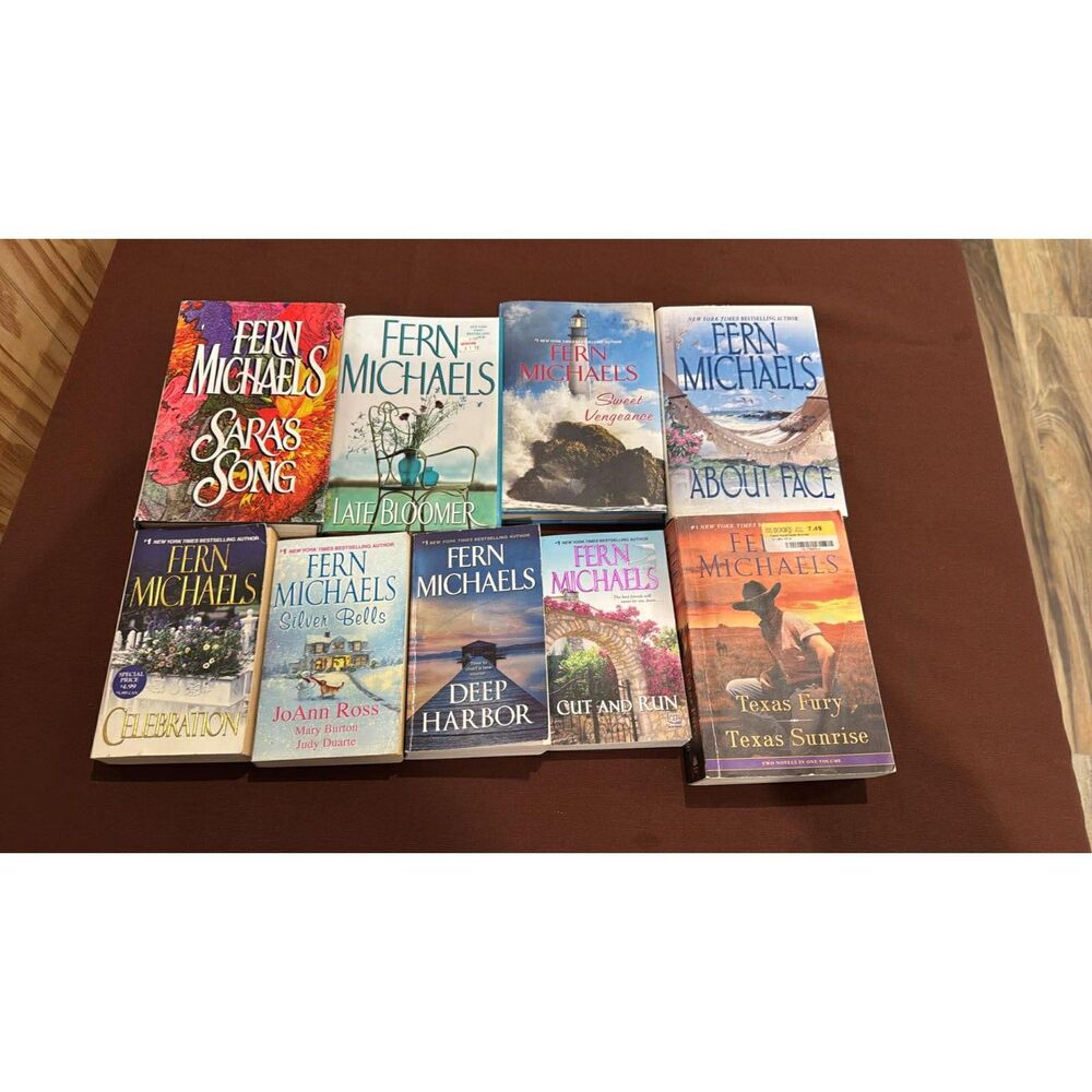 Lot of Fern Michaels Books Hardback and paperback